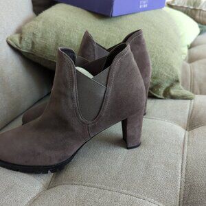 Stuart Weitzman 11.5 M tan brown Jackson boots booties